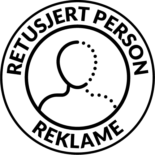 Retusjert person – reklame